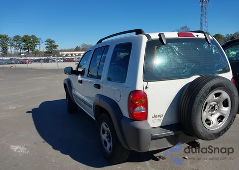 2003 Jeep Liberty Sport из США, поврежденный, VIN 1J4GK48K23W513123